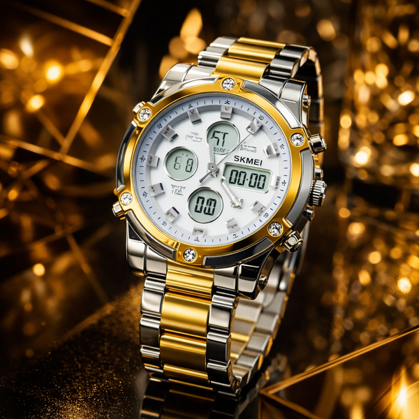 SKMEI 1389 Men’s Digital Analog Business Watch (TS-43)