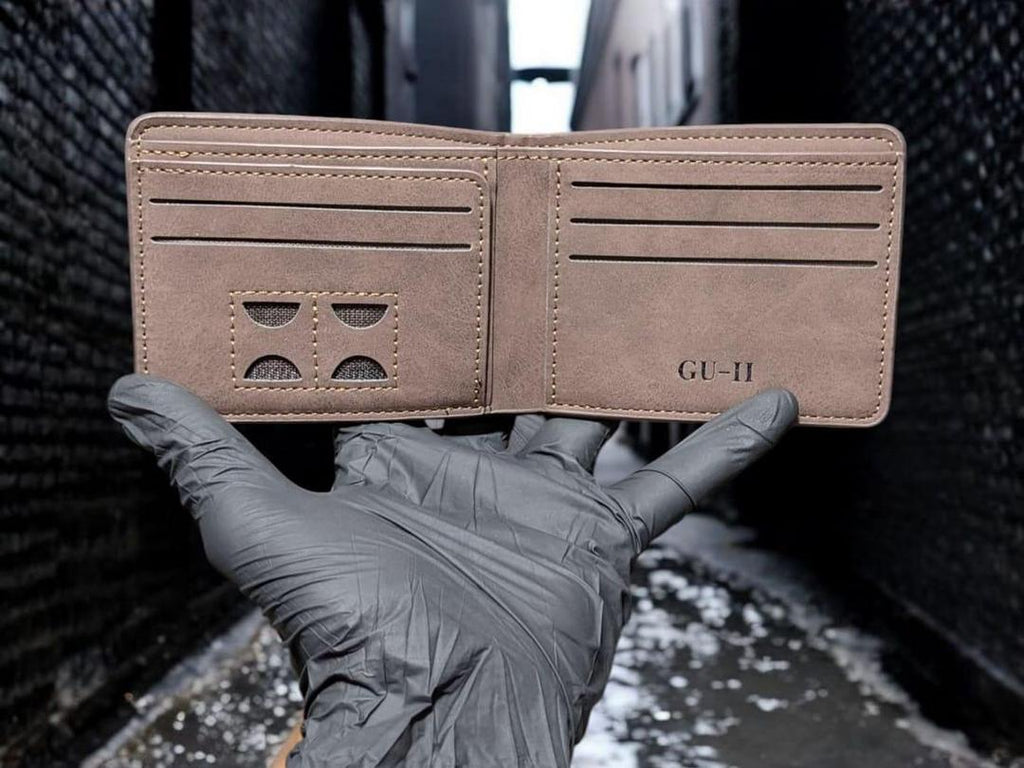 Premium Leather Wallet for Men Gray Brown Black (TS-11)