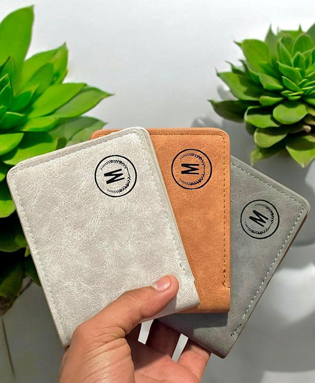 Premium Leather Wallet for Men Gray Brown Black (TS-11)