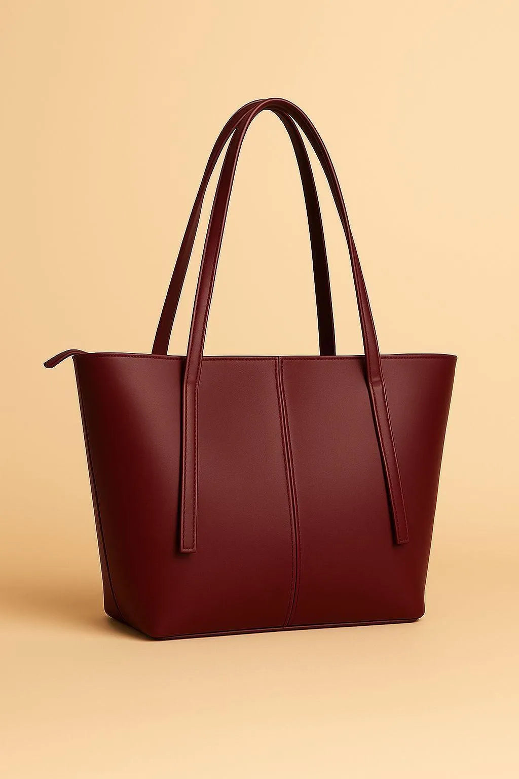 Brown Leather Tote Bag for Women (TS-03)