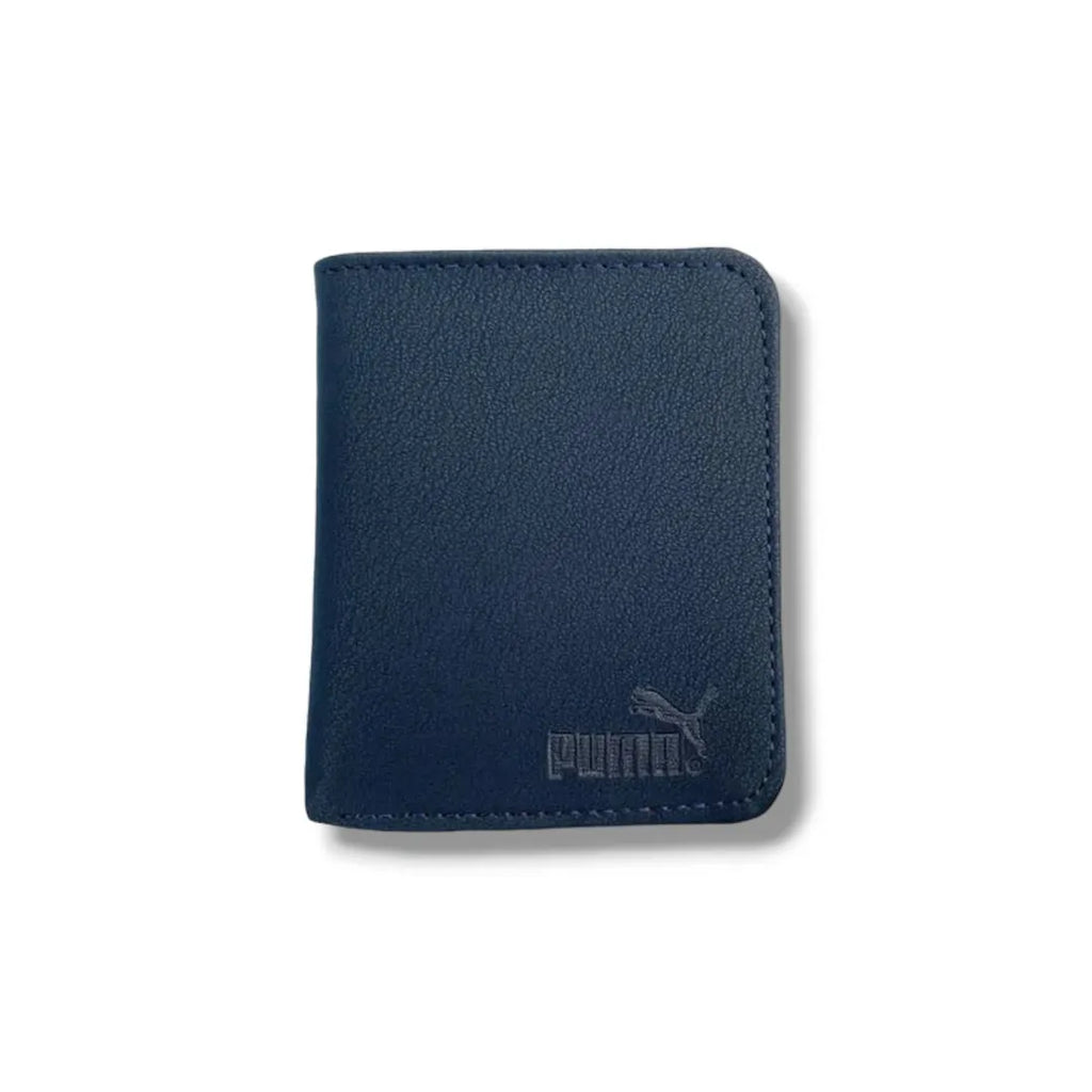 Men's Leather Wallet 6 Card Slots Black Brown Two Sides (TS-15)